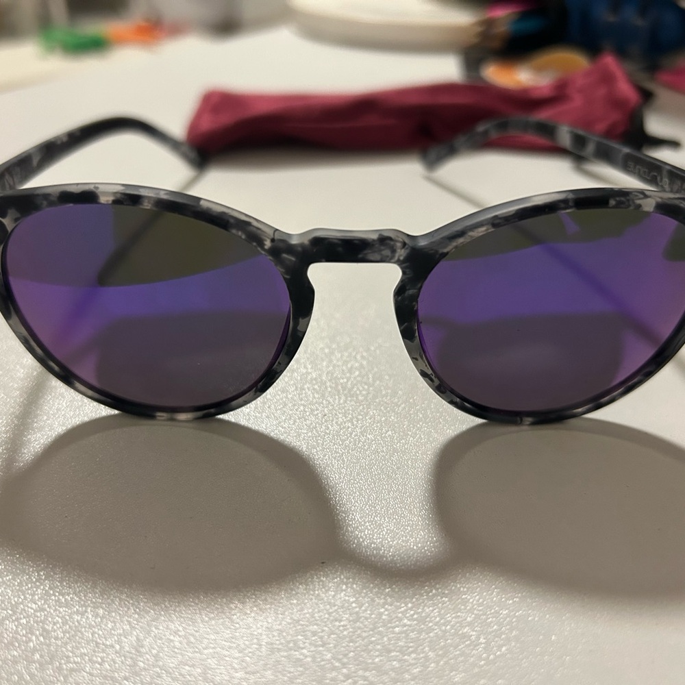 Suncloud Round Sunglasses with Purple Lenses USED ONCE